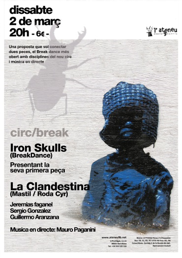 Cartell Iron Skulls i La Clandestina